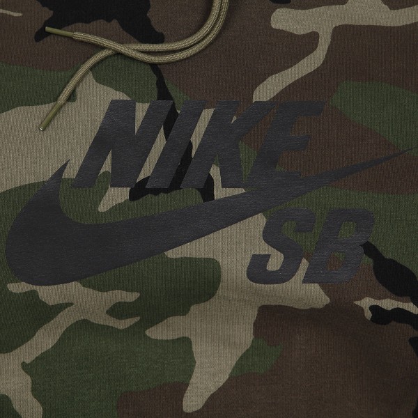 Camo skate hoodie 2024 nike sb icon