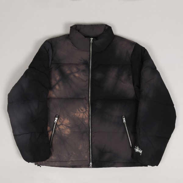 Stussy Recycled Puffer Jacket Vintage Black