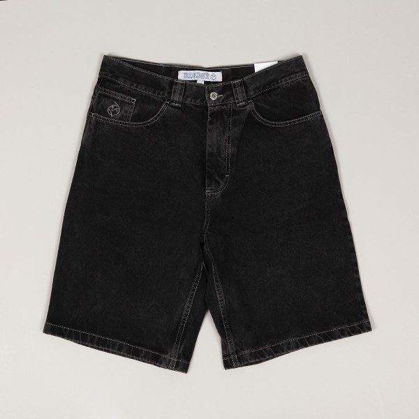 Polar Big Boy Shorts Silver Black - Skateboarding, Nike SB, Adidas