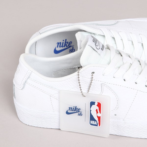 Nike SB x NBA Blazer Low White White Skateboarding Nike SB Adidas Vans Online Shop POPNAME.cz