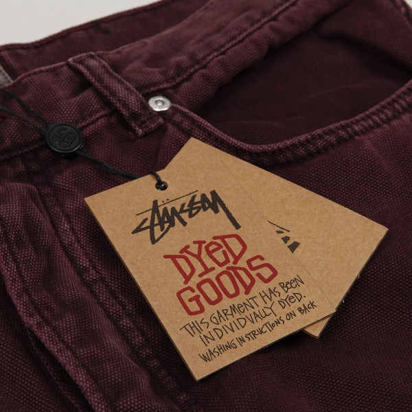 STUSSY WASHED CANVAS BIG OL' JEANS