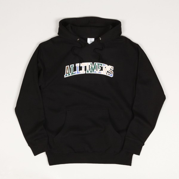 Alltimers City College Hoodie Black Skateboarding Nike SB Adidas Vans Online Shop POPNAME.cz