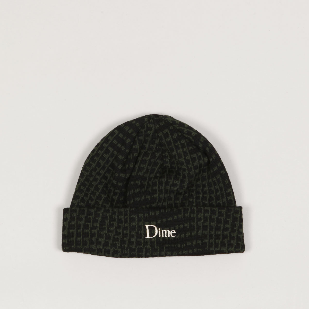 Dime Classic Warp Beanie Dark Forrest - Skateboarding, Nike SB