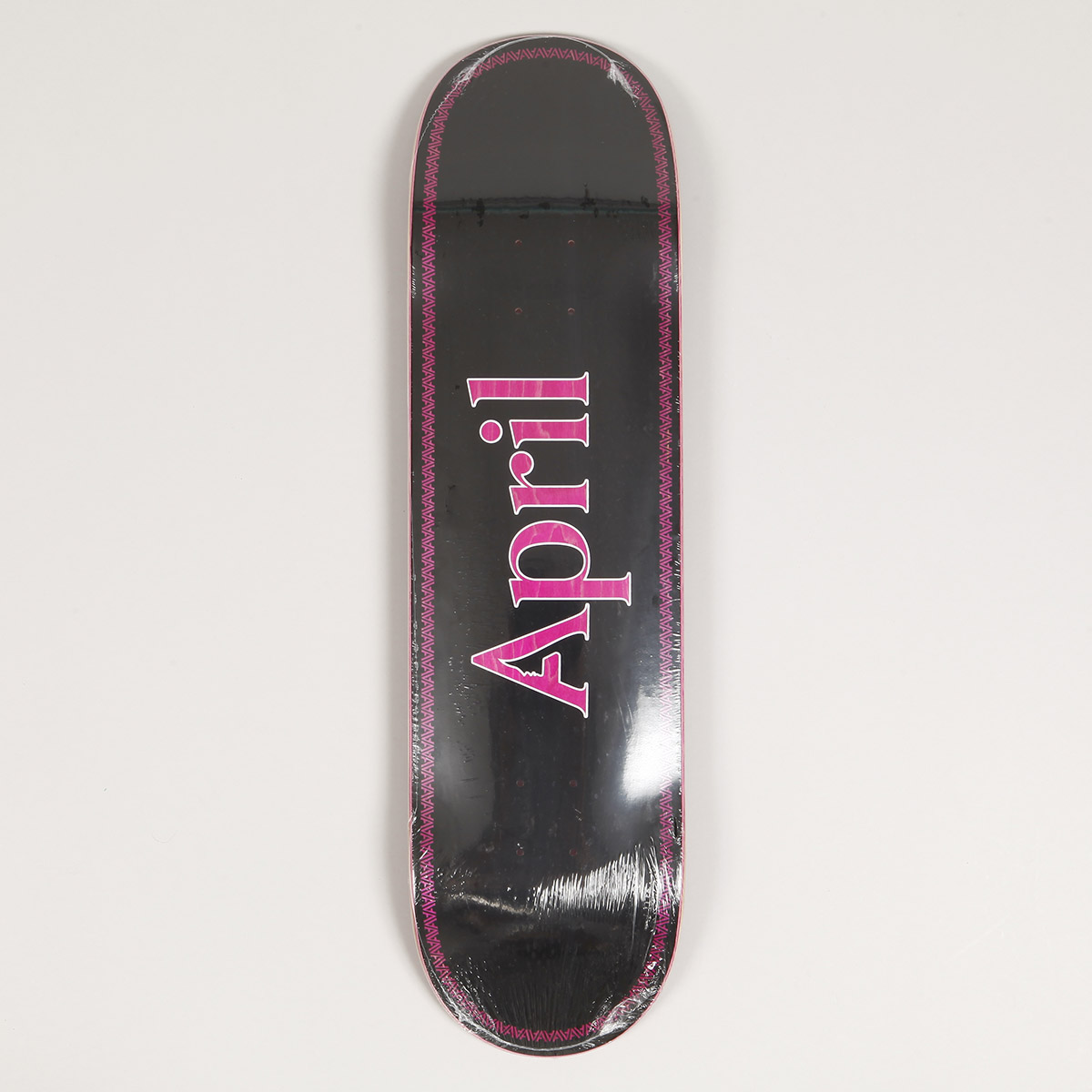 April OG Logo Pink Black Deck 8.5 - Skateboarding, Nike SB, Adidas, Vans,  Online Shop | POPNAME.cz